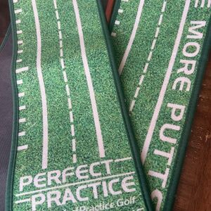 Perfect Practice Golf Putting Mat Standard Ball Return 9x6 ft. Putting Mat